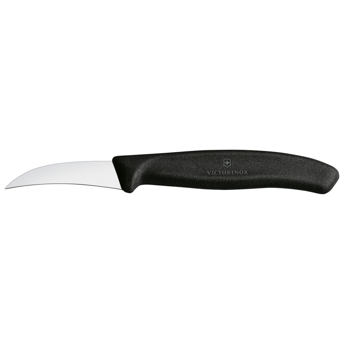 Spelucchino curvo Swiss Classic Victorinox; lunghezza lama 6 cm, 16.2 cm (L); argento/nero; 6 pz. / confezione