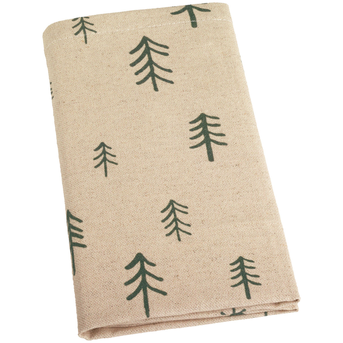 Tovaglioli Brixen ERWIN M.; 50x50 cm (LxL); beige/verde scuro; 6 pz. / confezione