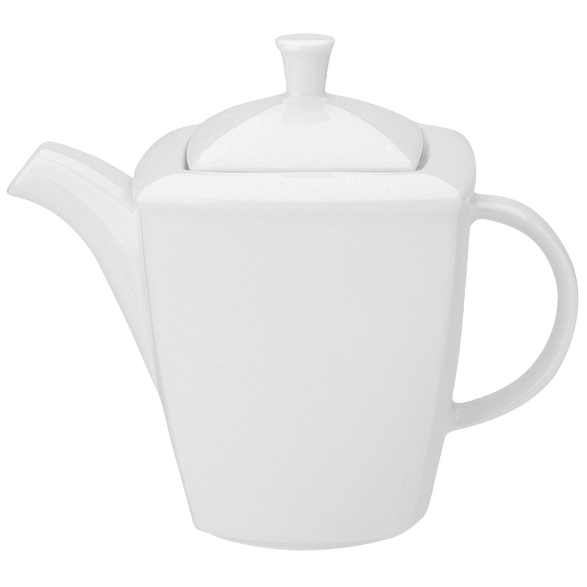 VEGA Kaffeekanne Melbourne 360 ml, 8.6x8.6x13.5 cm (LxBxH); weiß; quadratisch; 6 Stück / Pack
