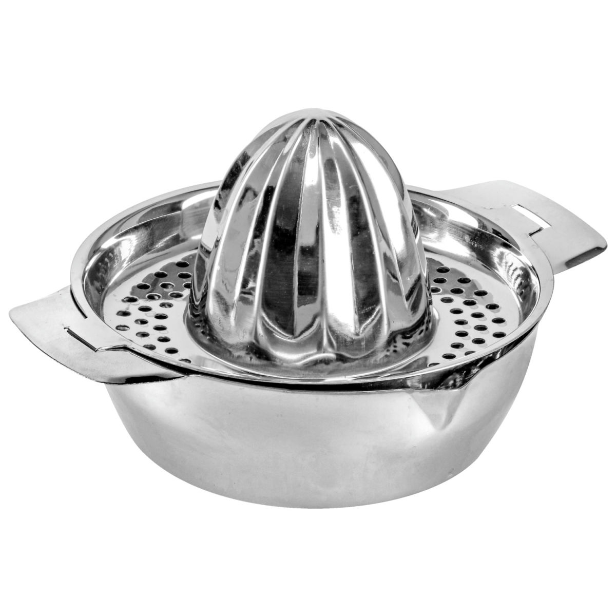 PULSIVA Zitronenpresse Quick Edelstahl 17x9.5 cm (ØxH); edelstahl