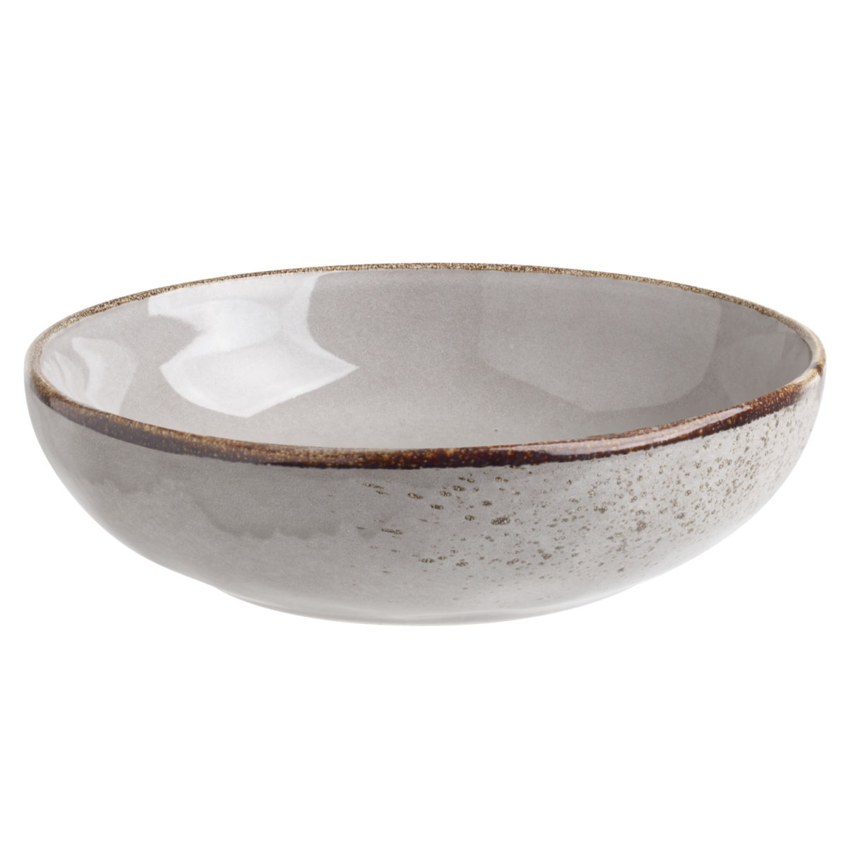 Ciotola Palana VEGA; 2250ml, 29.5x8 cm (ØxH); grigio; rotonda