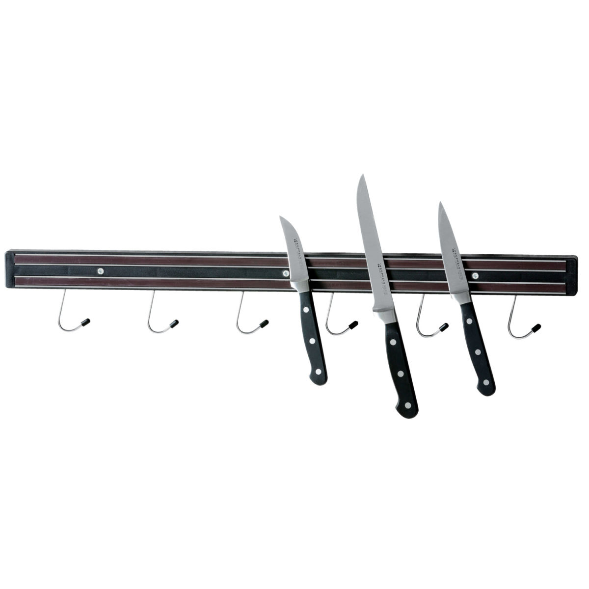 Barra magnetica per coltelli Sharp APS; 60x4x2.3 cm (LxLxH); nero