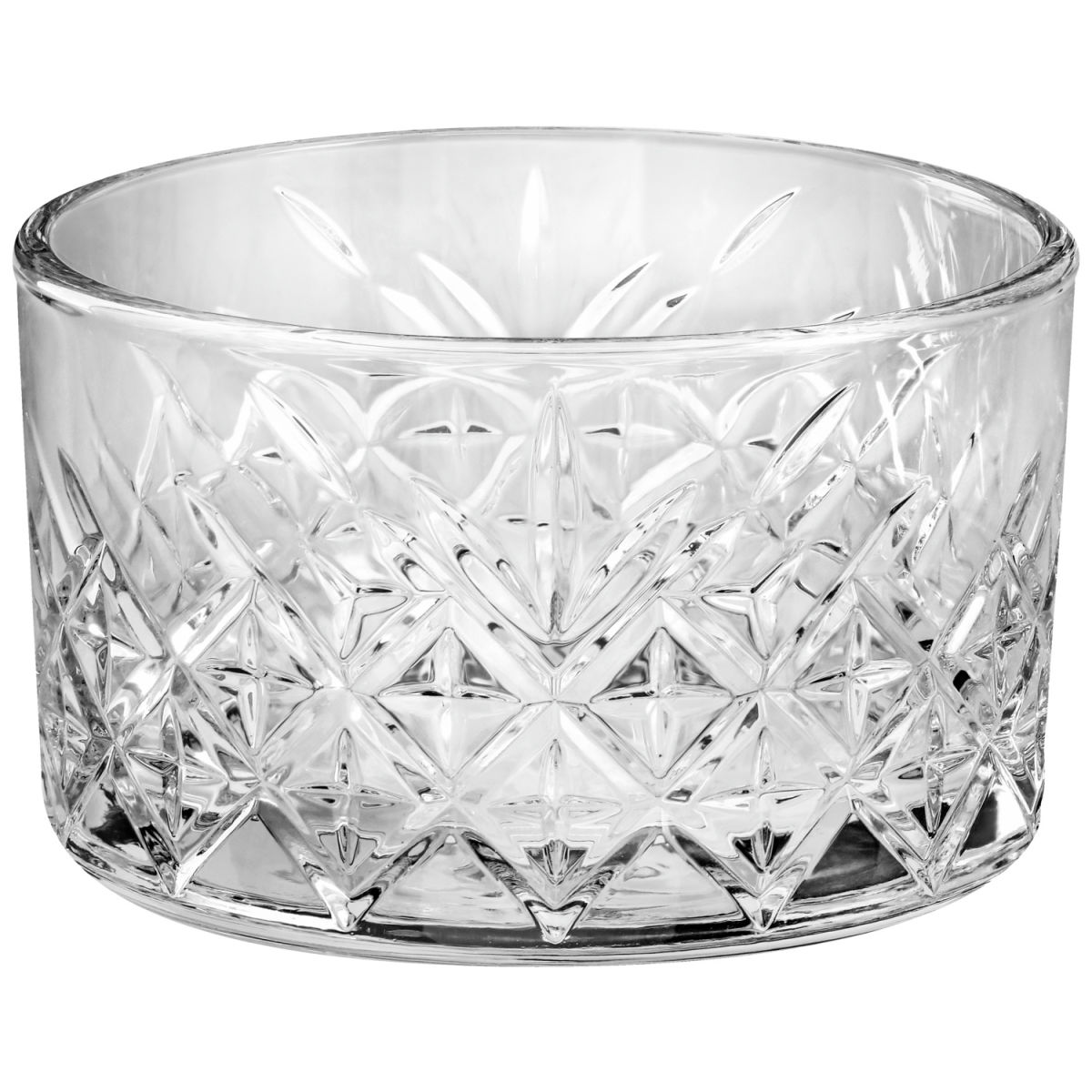 Ciotola in vetro Timeless Pasabahçe; 225ml, 9x5.4 cm (ØxH); trasparente; 4 pz. / confezione