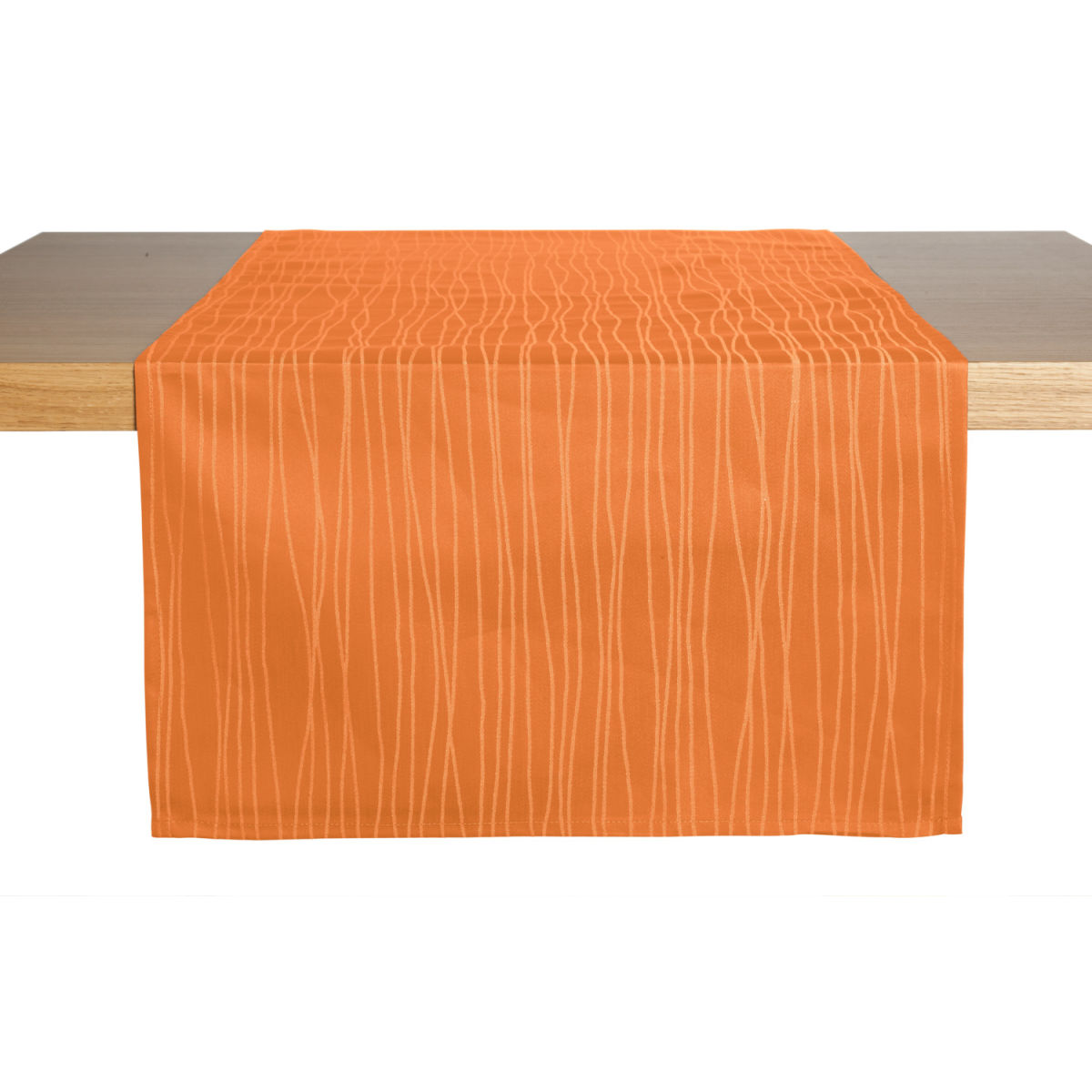 Runner Linares ERWIN M.; 40x130 cm (LxL); arancione; rettangolare