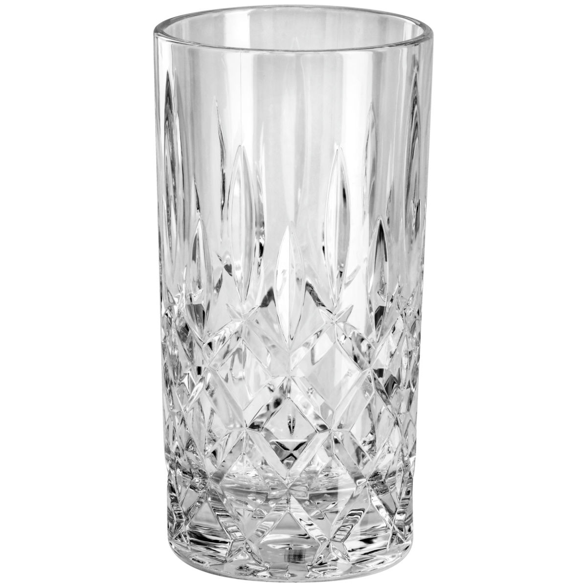 Vaso largo Jenina Polycarbonat VEGA; 410ml, 7.6x14.9 cm (ØxAt); transparente; 6 pz. / Paquete