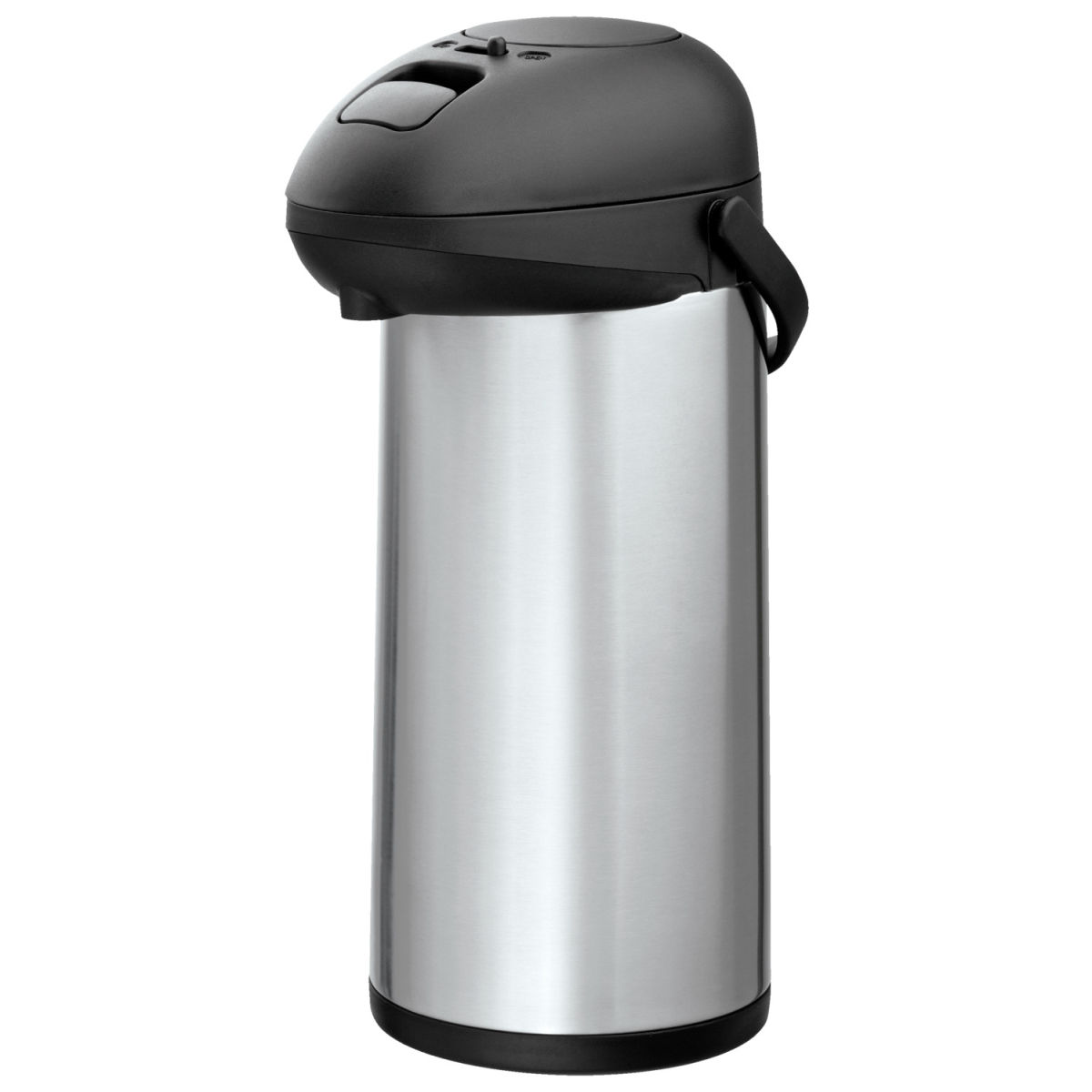 Caraffa termica a pompa Big 5 l Bartscher; 5000ml, 17x43 cm (ØxH); nero/argento