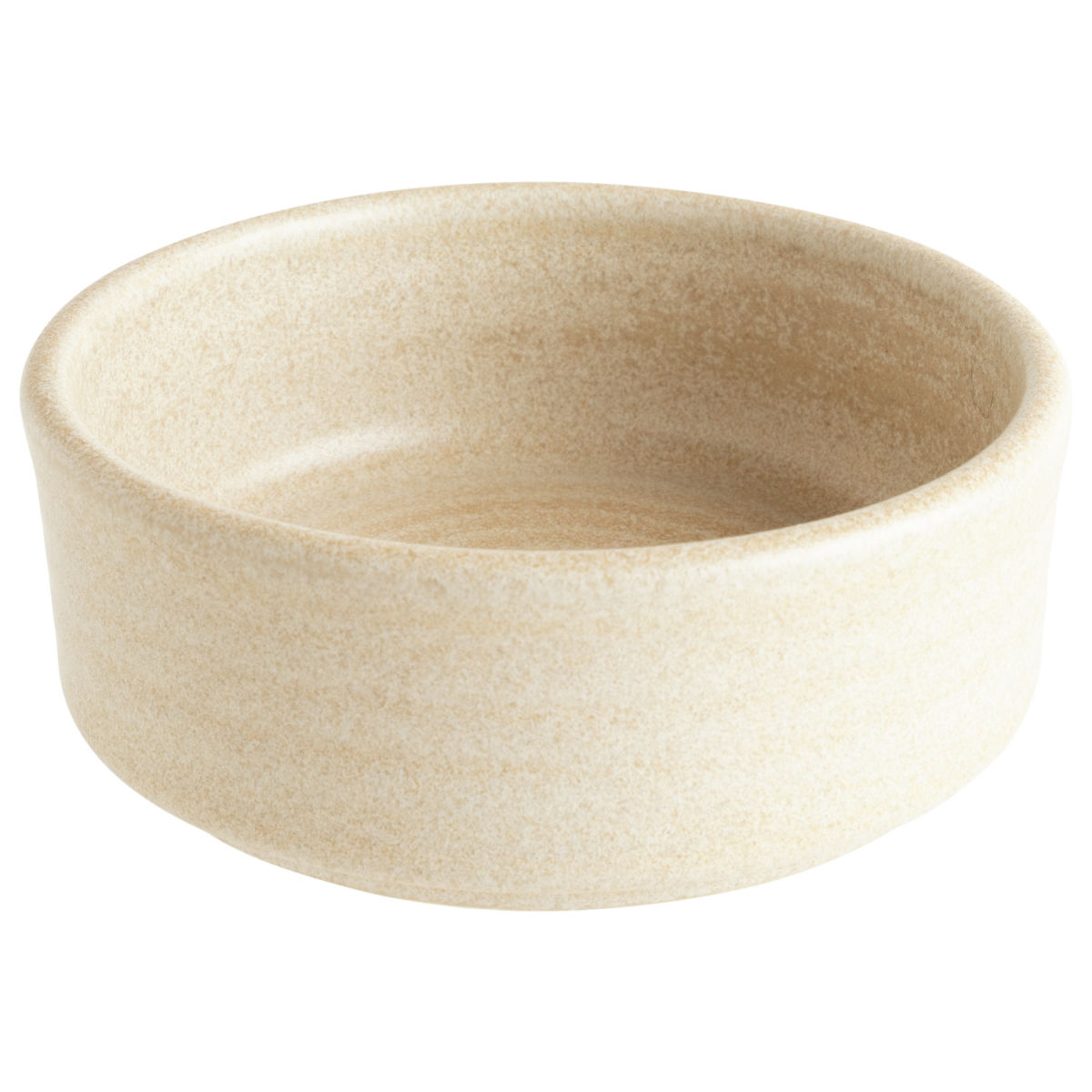 Ciotola Mirage Ripple impilabile Bonna; 35 ml, 6x2.4 cm (ØxH); beige; rotonda; 12 pz. / Pacco