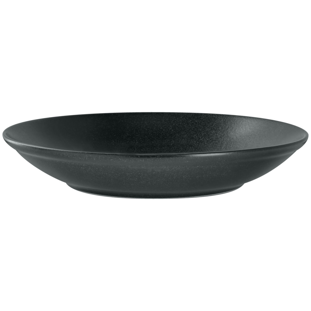 VEGA Teller Masca tief 500 ml, 26x4.5 cm (ØxH); schwarz; rund; 6 Stück / Pack