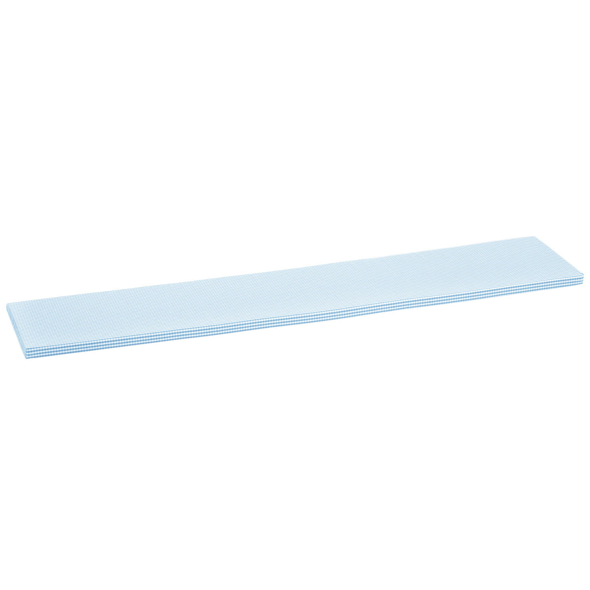 Cojín para banco La Villa ERWIN M.; 35x120x3 cm (AnxLgxAt); azul