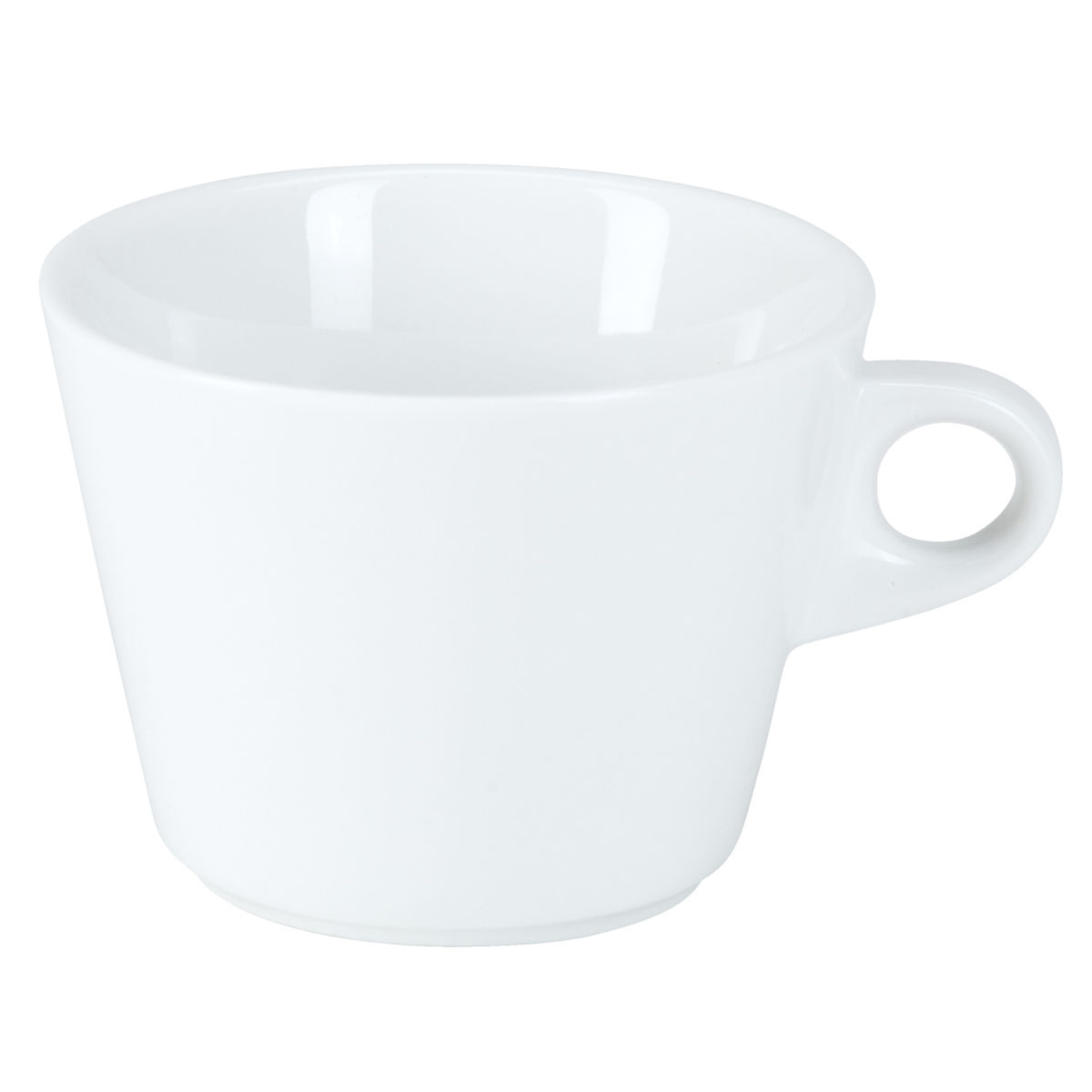 Tazza cappuccino Barri PULSIVA; 180ml, 8.5x6.5 cm (ØxH); bianco; rotonda; 6 pz. / confezione