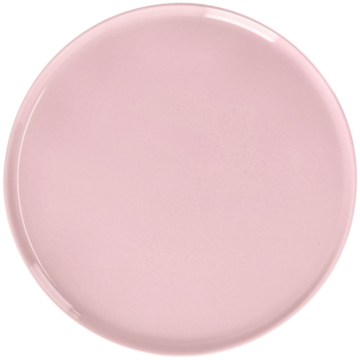 Piatto piano Alegria VEGA; 26x1.6 cm (ØxH); rosa; rotonda; 6 pz. / confezione