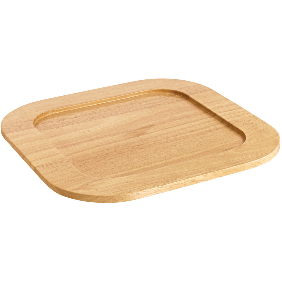 Vega Houten onderbord Pegosi traditioneel; 29.5x29.5 cm (LxB); bruin; vierkant