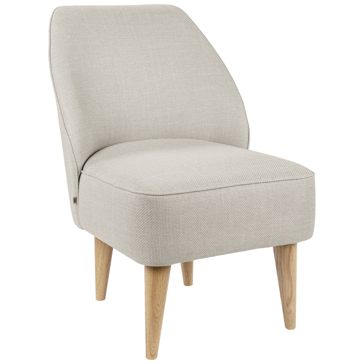 Vega Fauteuil Lasse stof; 54x60x82 cm (BxDxH); zitting beige