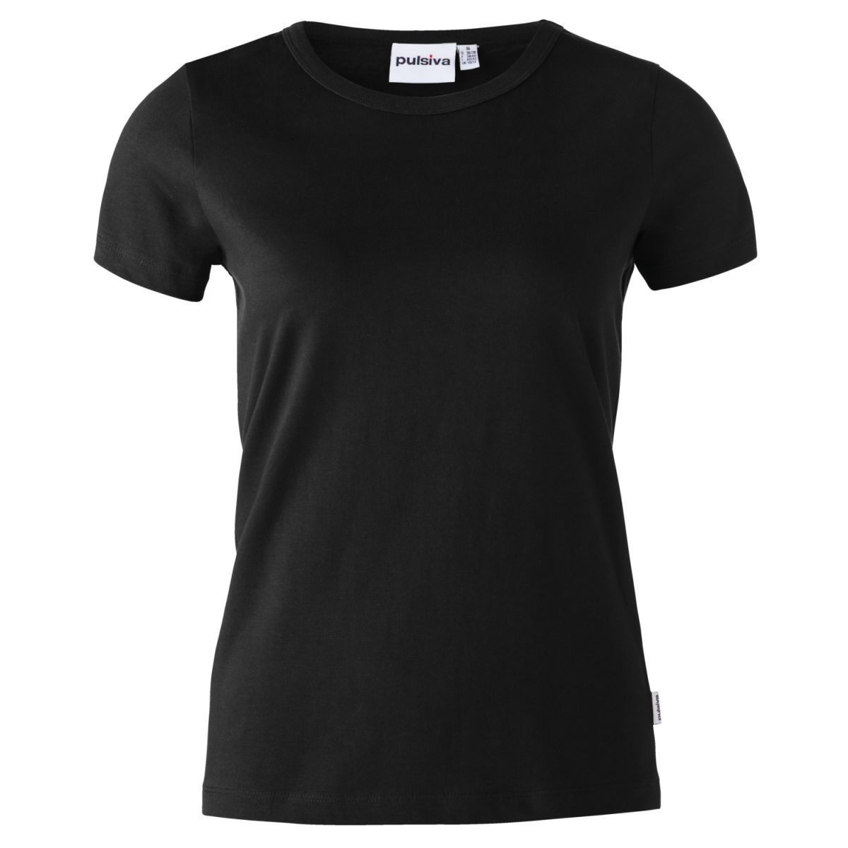 T-Shirt Jana da donna PULSIVA; Taglia XS; nero; 2 pz. / Pacco