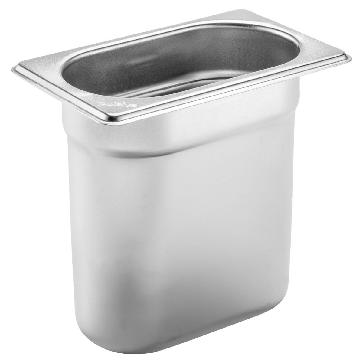 PULSIVA GN-Behälter 1/9 Basic GN 1/9, 1.5 l, 17.6x10.8x15 cm (LxBxT); silber