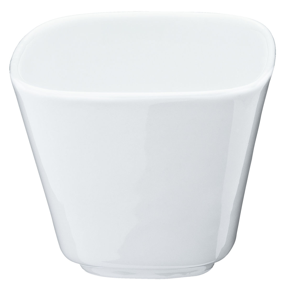 Mini porcellana Adelina PULSIVA; 60ml, 5.5x5.5x5 cm (LxLxH); bianco; quadrata; 6 pz. / confezione