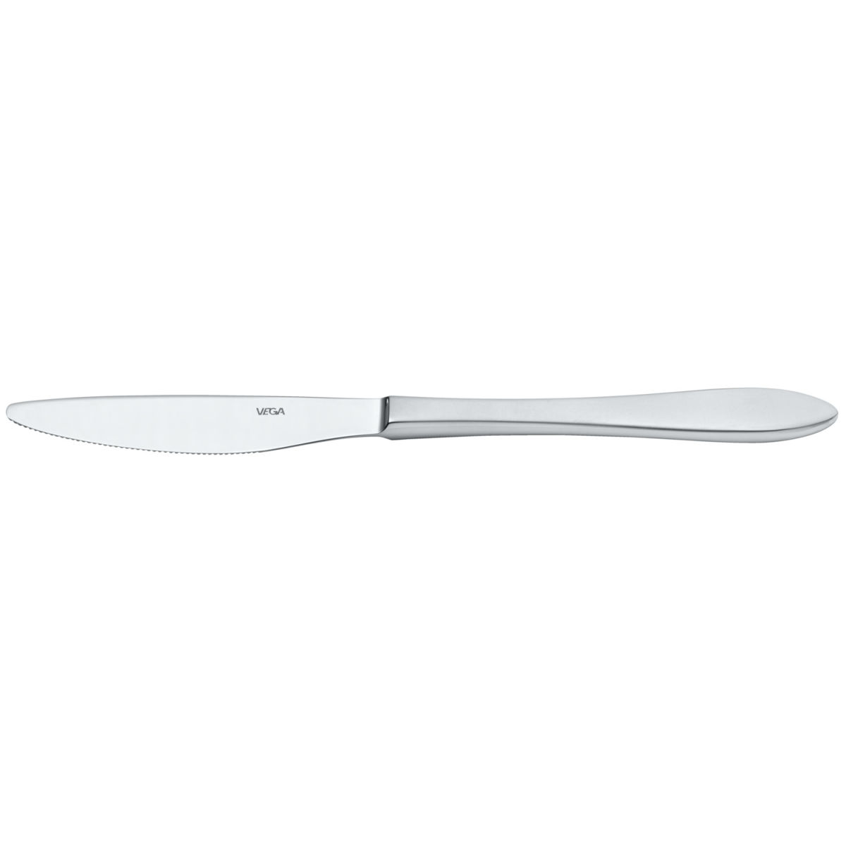 VEGA Menümesser Salerno matt 22.5 cm (L); silber, Griff silber; 12 Stück / Pack