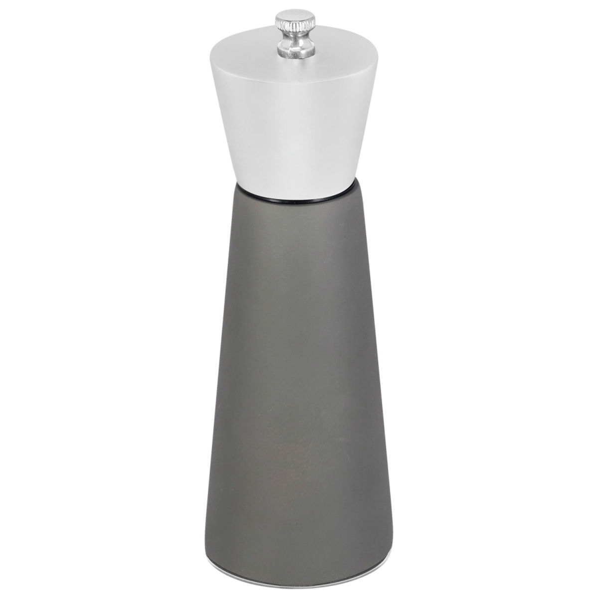 Macinasale Chiese VEGA; 5.7x17.2 cm (ØxH); grigio/bianco