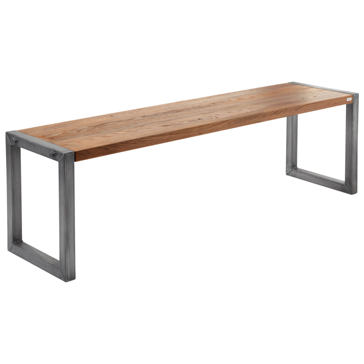 VEGA Sitzbank Torres 3-Sitzer 148x38x45 cm (BxTxH); eiche antik/braun