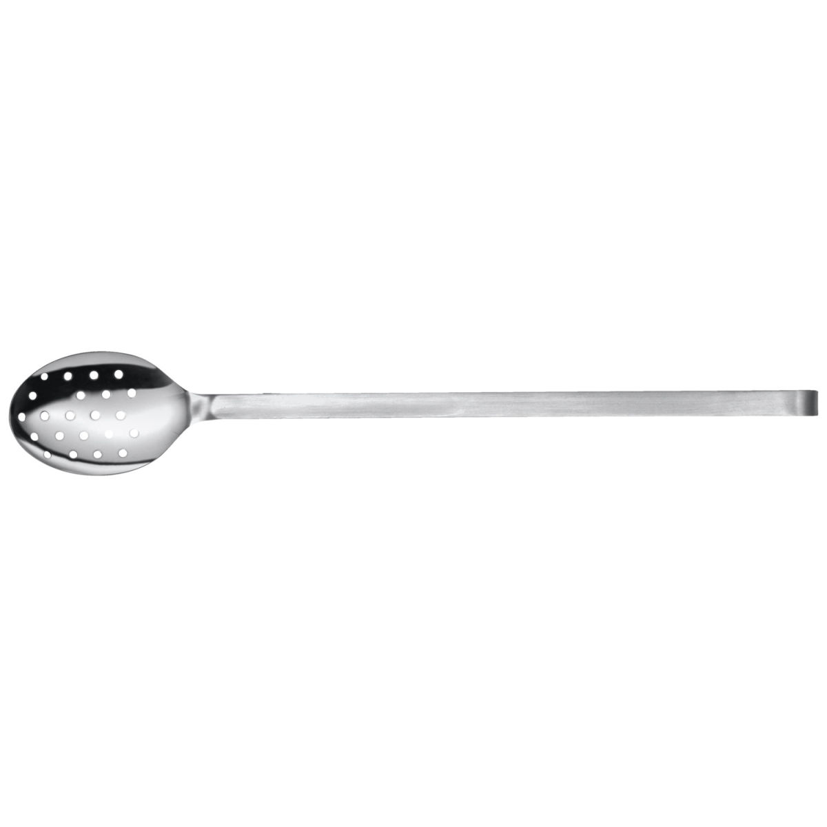 PULSIVA Servierlöffel Valuo langstielig gelocht 46 cm (L); silber