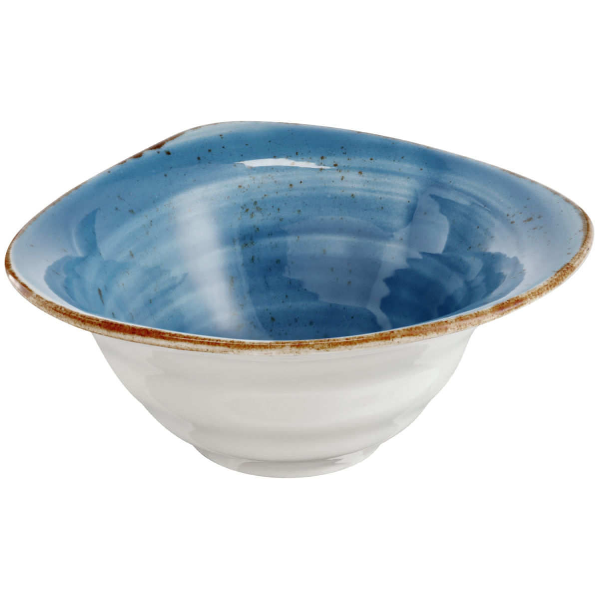 Ciotola Nebro forma organica VEGA; 480 ml, 17x6.5 cm (ØxH); blu chiaro; 6 pz. / confezione