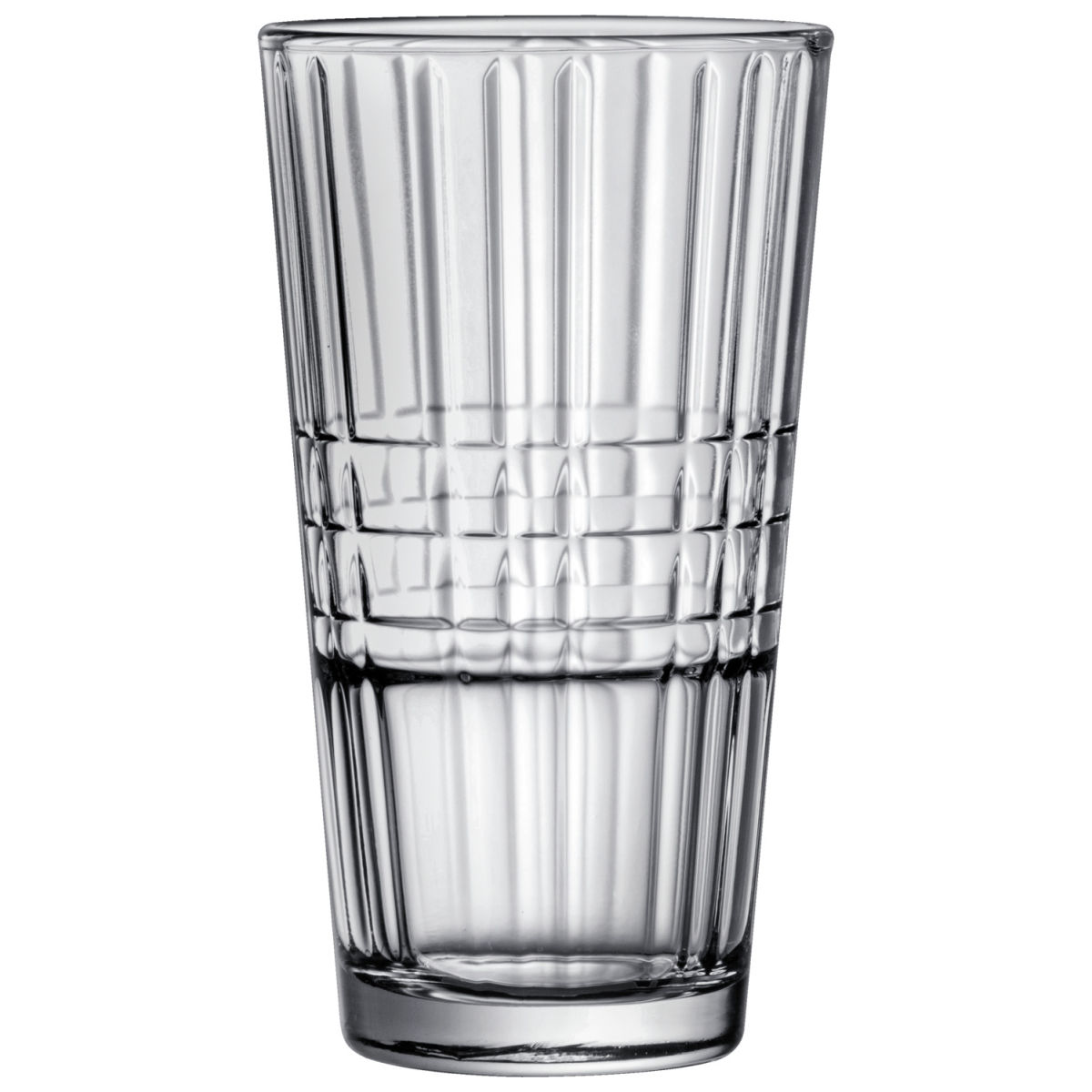 Tumbler alto Stack up Cross Arcoroc; 350ml, 7x14 cm (ØxH); trasparente; 6 pz. / confezione