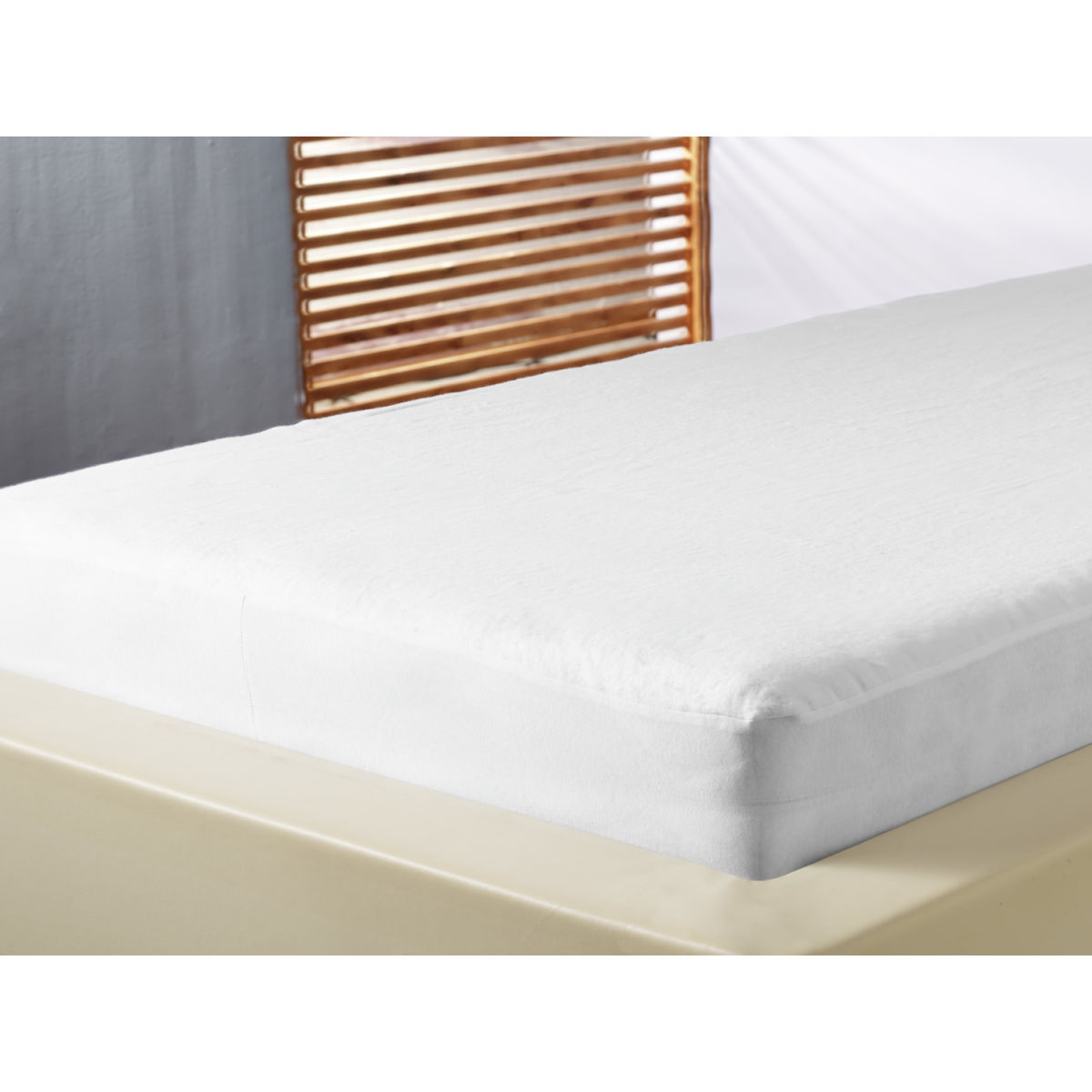 Coprimaterasso con angoli St. Gilgen ERWIN M.; 140x190 cm (LxL); bianco