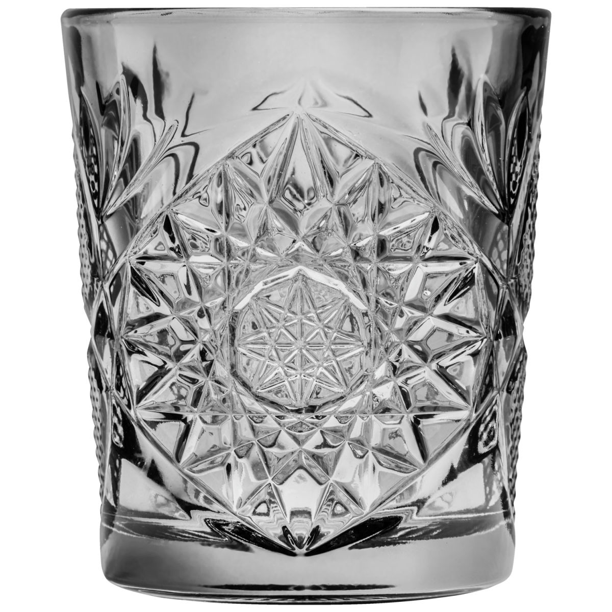 Onis Whiskyglas Icon gefärbtes Glas 355 ml, 8.89x10.6 cm (ØxH); grau; 6 Stück / Pack