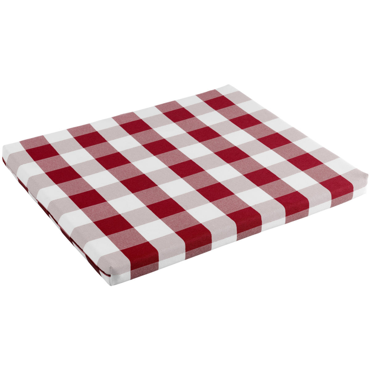 ERWIN M. Sitzkissen Countryline 34x39x2.5 cm (BxLxH); burgund; quadratisch; 4 Stück / Pack