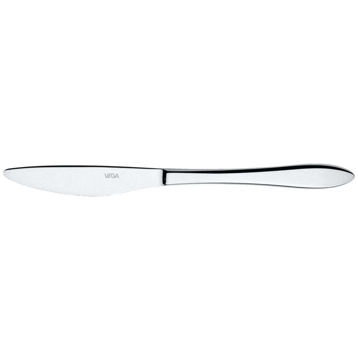 Cuchillo de postre Salerno VEGA; 20.2 cm (Lg); plateado, mango plateado; 12 pz. / Paquete