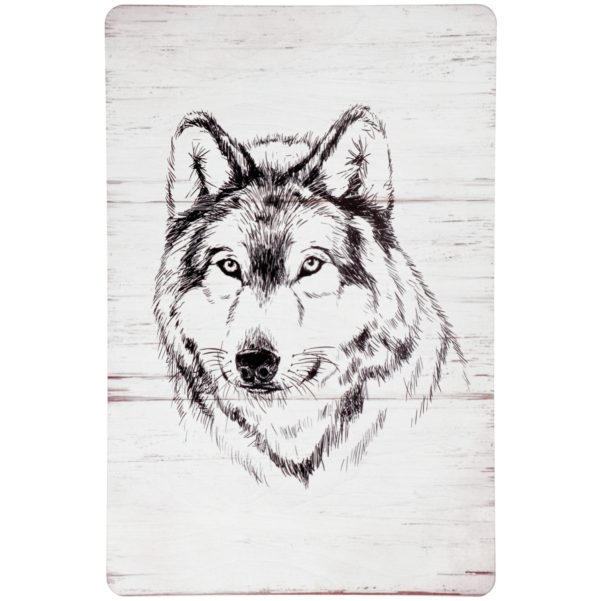 Quadro da parete decorativo Frey; 40x60 cm (LxH); bianco/nero