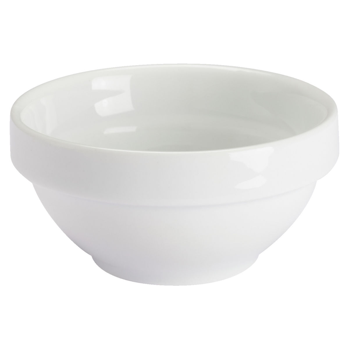 Confezione risparmio ciotola in porcellana Sao Paulo PULSIVA; 30 ml, 6x3 cm (ØxH); bianco; rotonda; 42 pz. / Pacco