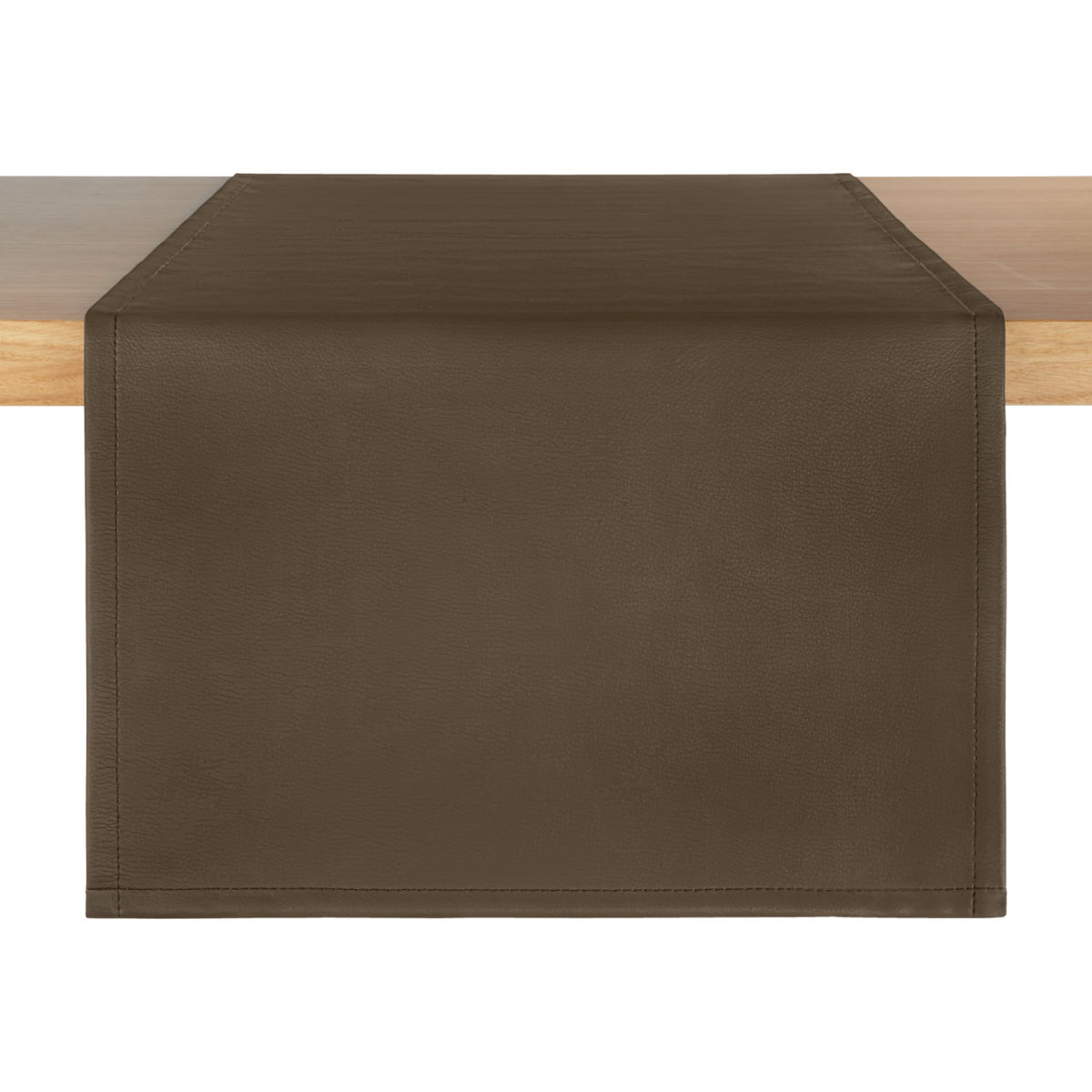 ERWIN M. Tischläufer Emporia 40x130 cm (BxL); braun; rechteckig