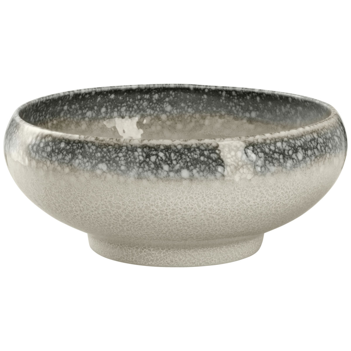 Ciotola Nagoya VEGA; 1600ml, 21.5x9.3 cm (ØxH); bianco/grigio; 3 pz. / confezione