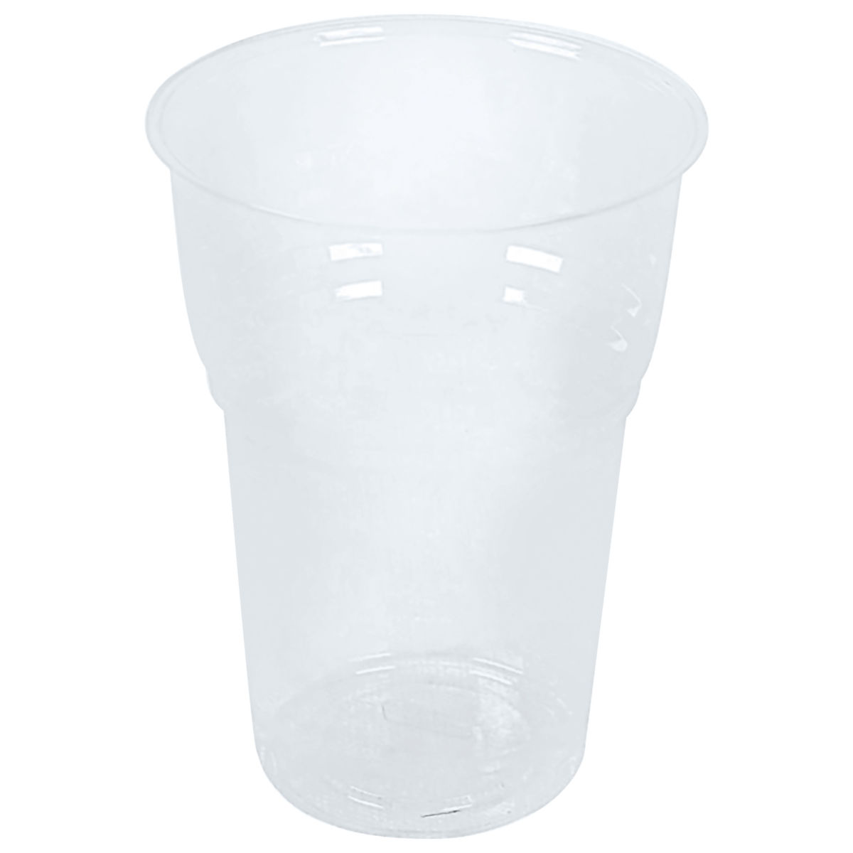 Bicchiere per smoothie e frullati PLA NATUREStar; 410ml, 8.5x11.2 cm (ØxH); trasparente; 0.3 l Segno di riempimento, 50 pz. / confezione