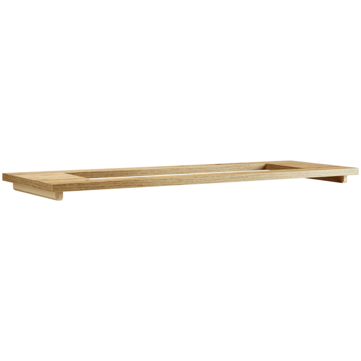 VEGA Einlegeplatte für Pflanzkörbe Diviso II. 25x3.6x80 cm (BxHxT); eiche
