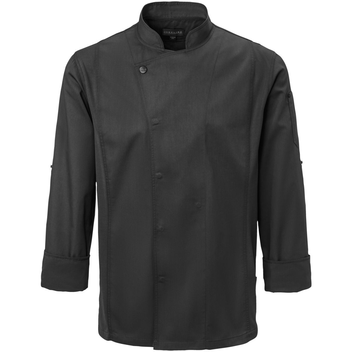 Chaqueta de cocina para hombre Carter manga larga JOBELINE; Talla 52; negro