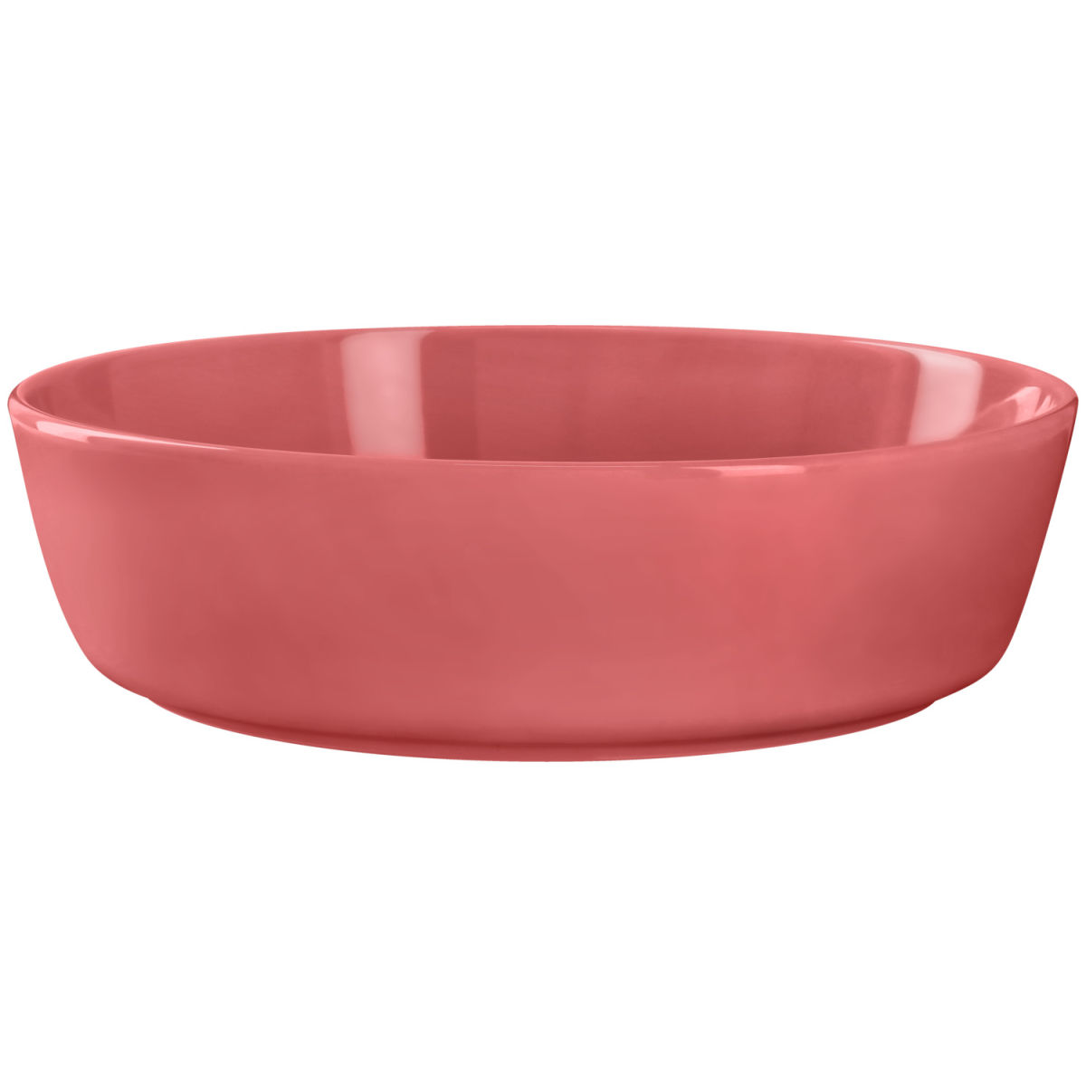 Ciotola Alegria VEGA; 1300ml, 22x6.7 cm (ØxH); rosso chiaro; rotonda; 6 pz. / confezione
