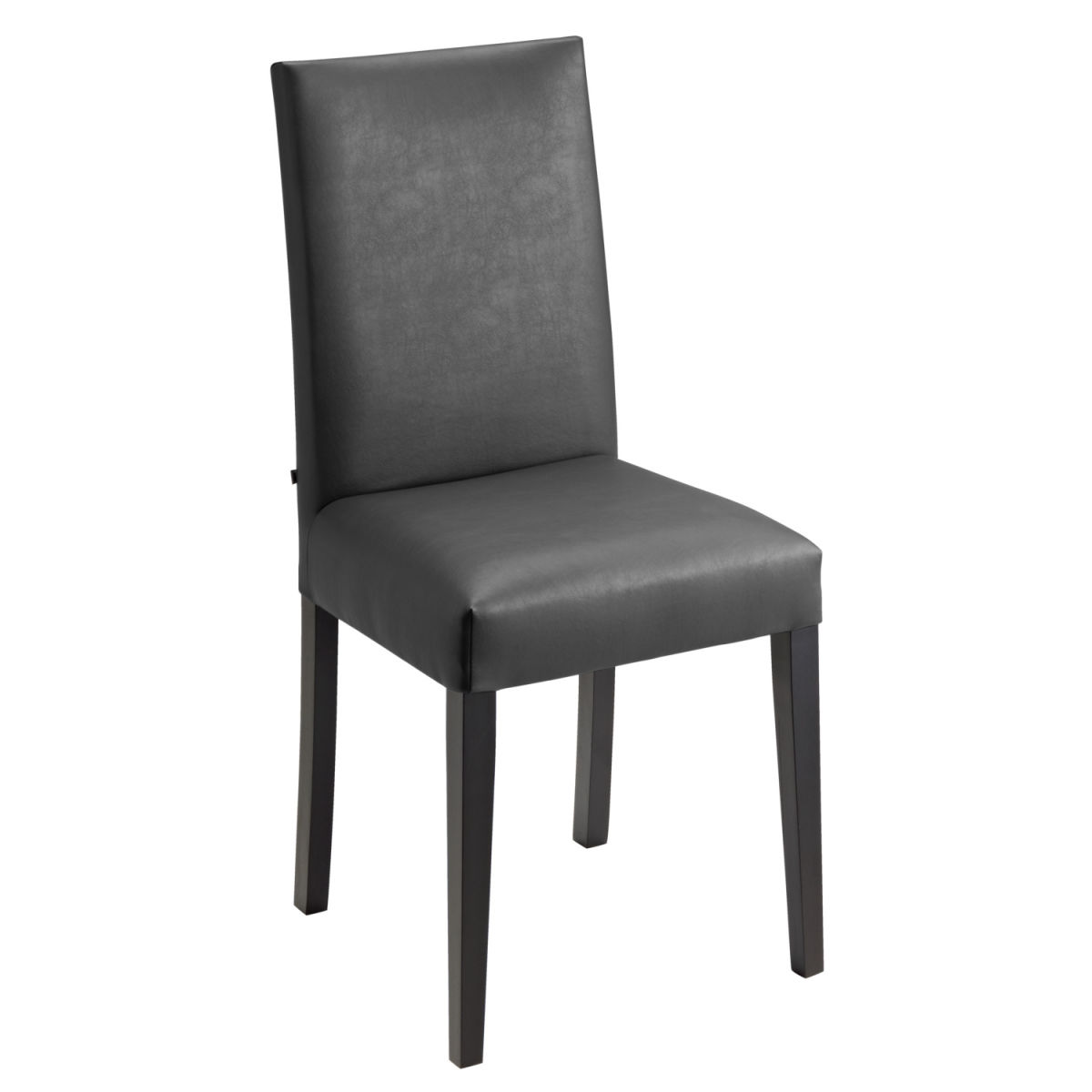 VEGA Polsterstuhl Elegance 46.5x51x95.5 cm (BxTxH); Sitz anthrazit, Gestell wenge; 2 Stück / Pack