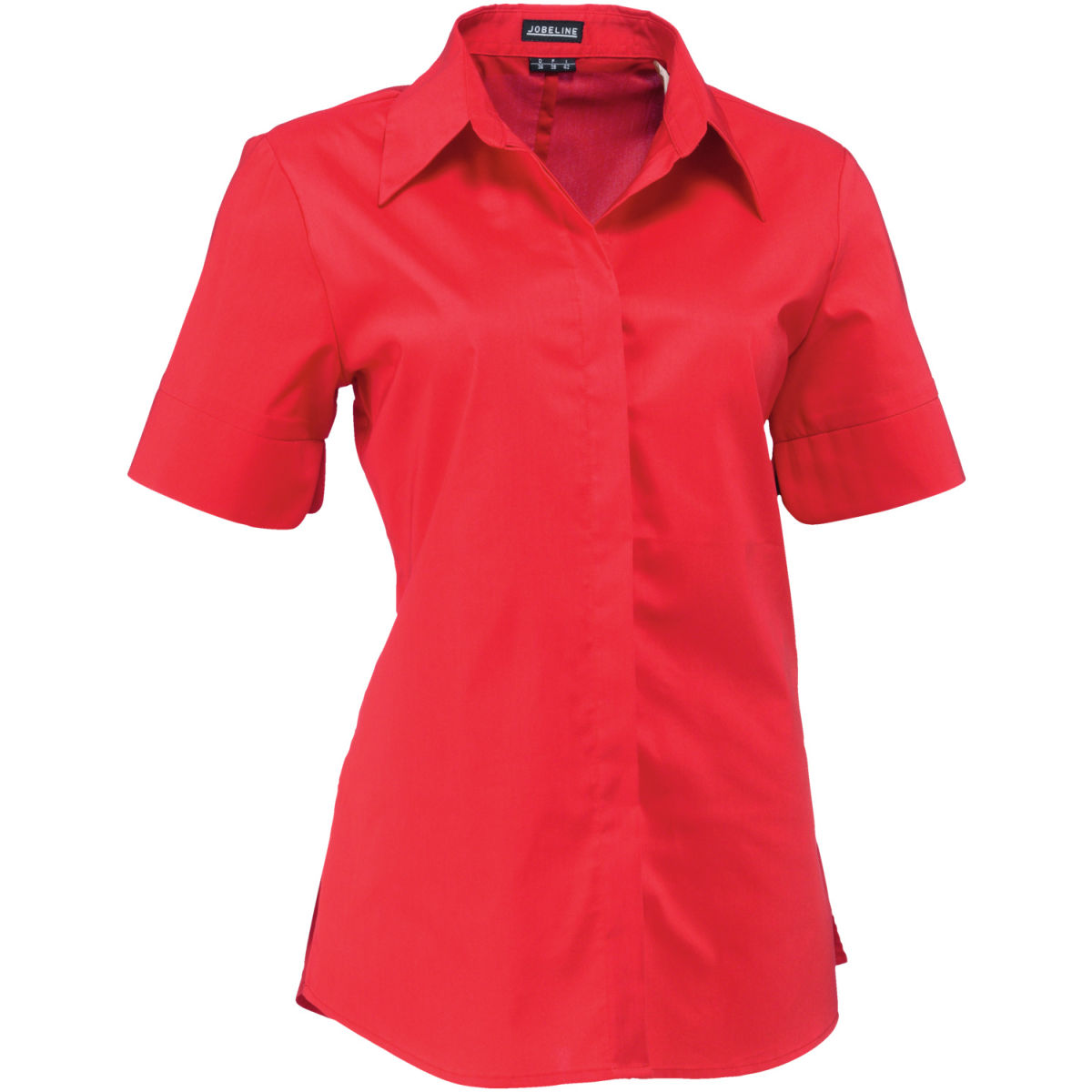 Camicetta Fiore maniche corte JOBELINE; Taglia 54; rosso