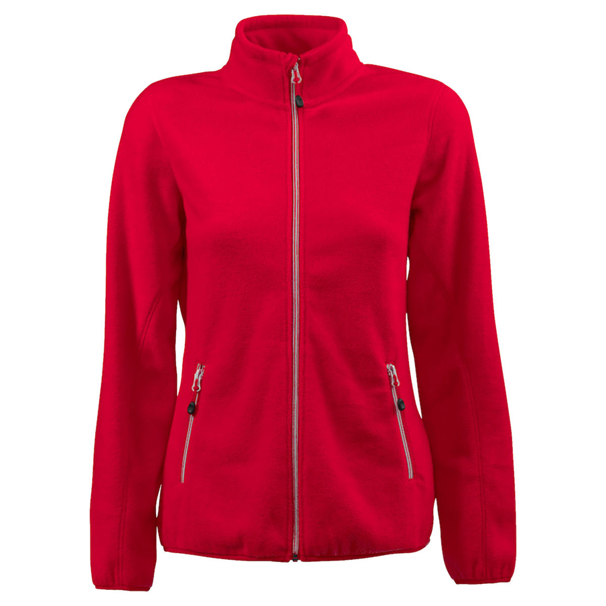 Giacca da donna in pile Fynn Printer Active Wear; Taglia S; rosso
