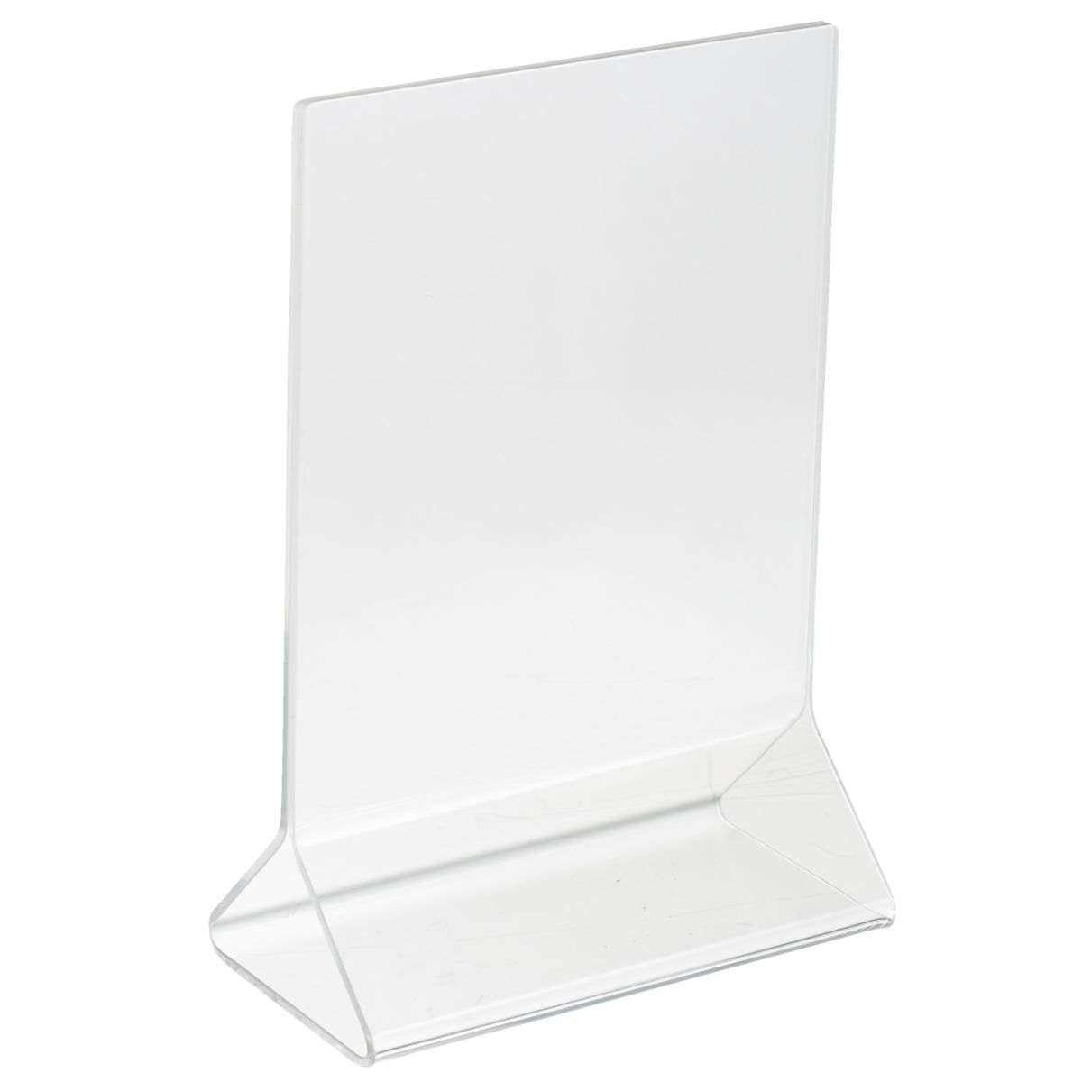 PULSIVA Tischaufsteller Crada 15x10.5 cm (BxH); transparent; 3 Stück / Pack