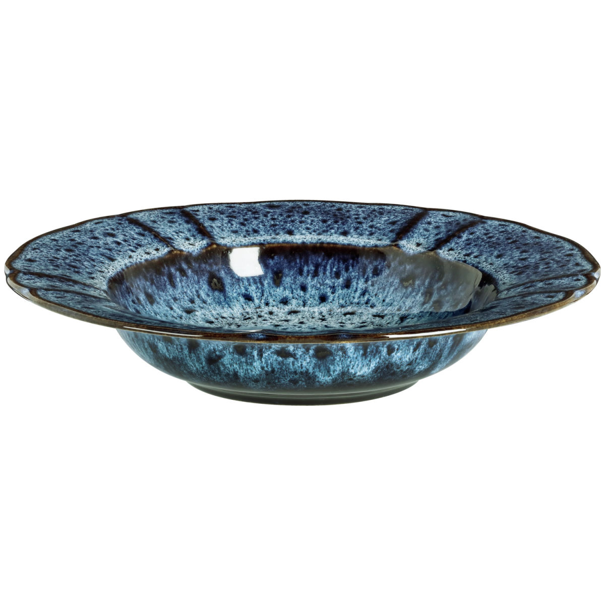 Piatto fondo Amelina VEGA; 300ml, 23x4.7 cm (ØxH); blu; rotonda; 6 pz. / confezione