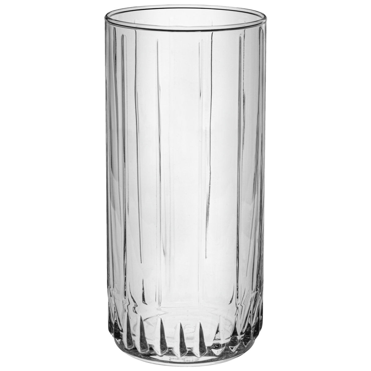 Vaso largo Leia Pasabahçe; 310ml, 5.5x13.5 cm (ØxAt); transparente; 6 pz. / Paquete