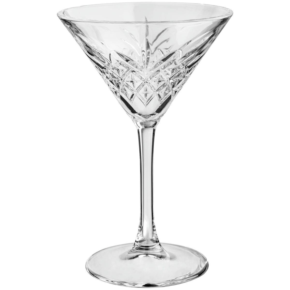 Set Di 2 Bicchieri Da Cocktail Senza Stelo LUNA & MANTHA - In Cristallo Per Martini, Margarita, Regalo Inaugurazione Casa