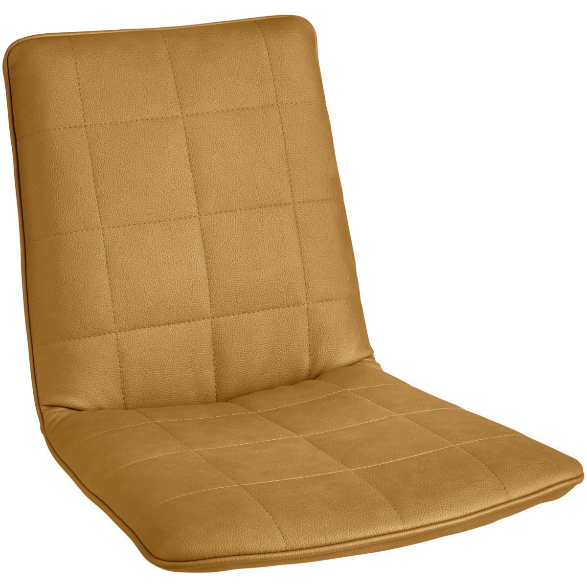 Asiento silla Milaria piel sintética VEGA; 60x48x46 cm (AnxProfxAt); miel; 2 pz. / Paquete