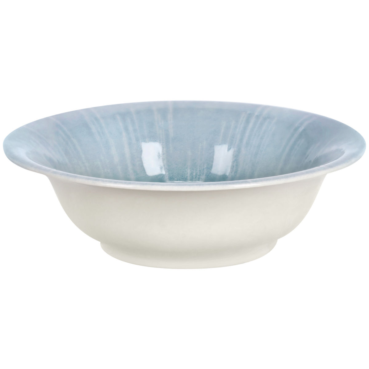 Ciotola Irisia rotonda VEGA; 350ml, 16x4.5 cm (ØxH); blu; rotonda; 6 pz. / confezione