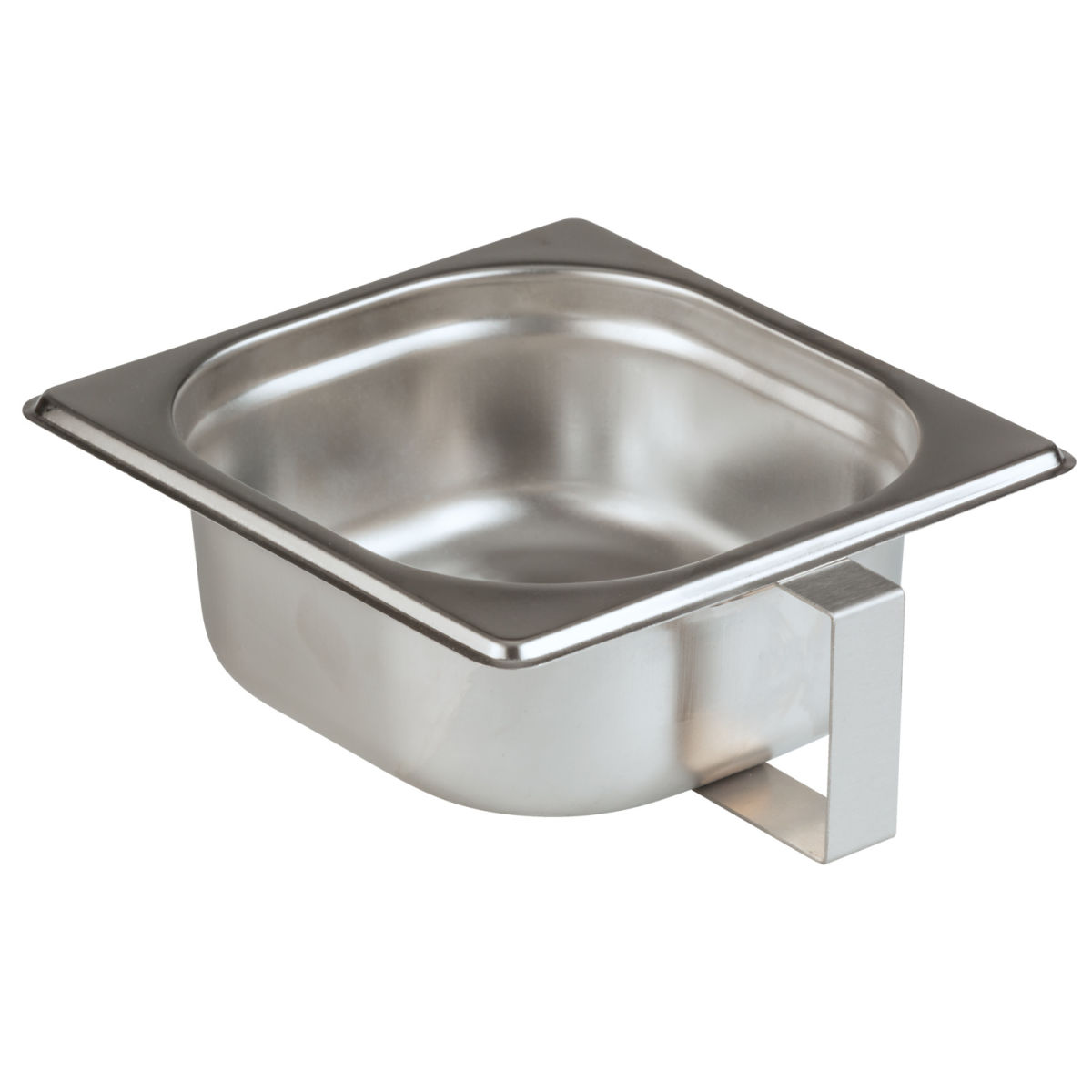 PULSIVA GN-Einschub 1/6 Torno GN 1/6, 17.6x16.2x6.5 cm (LxBxT); silber; 2 Stück / Pack
