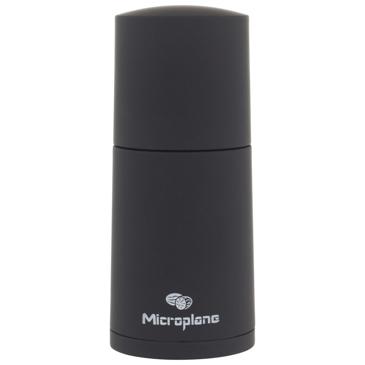Macina spezie 2 in 1 Microplane; 12x5x5 cm (LxLxH); nero