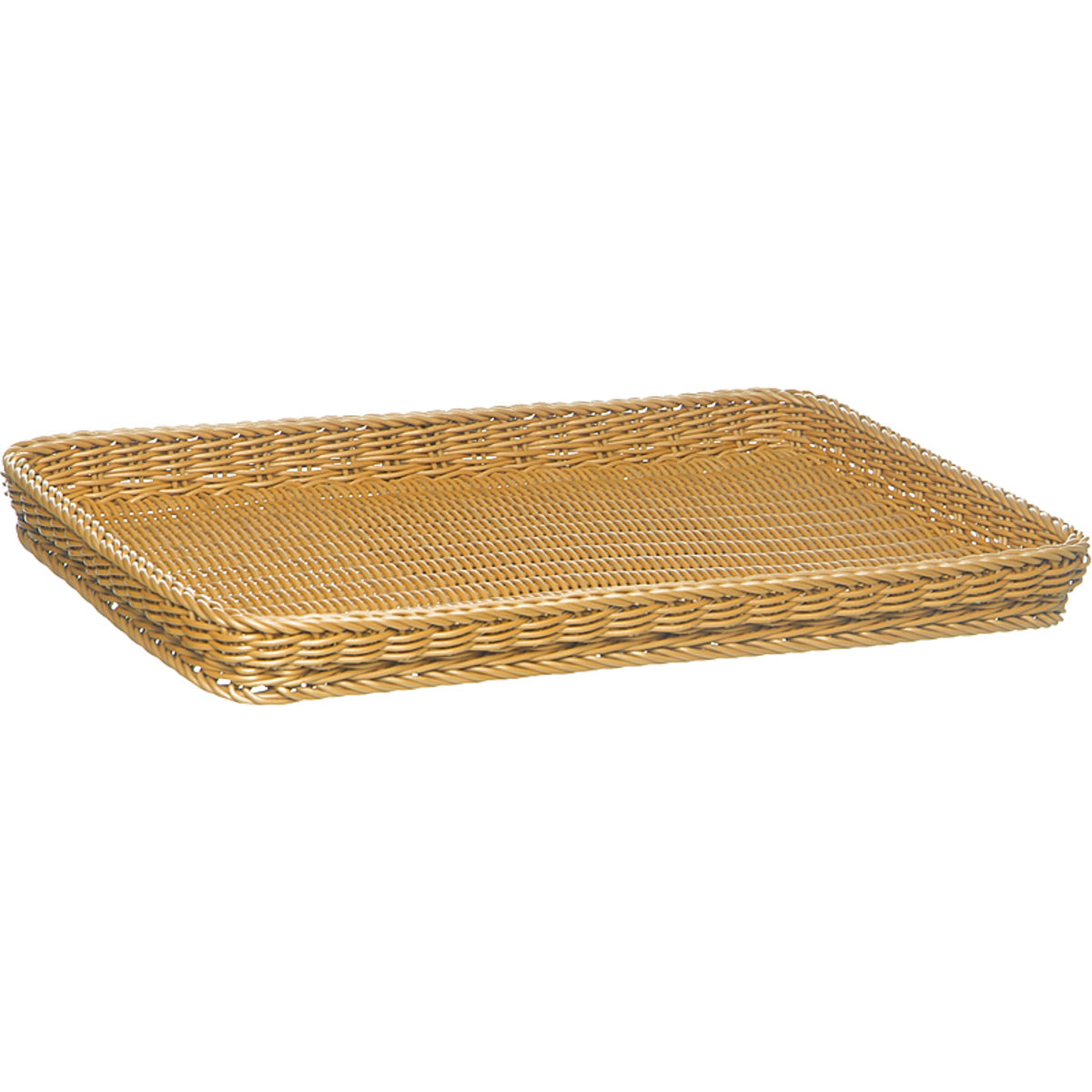 Cestino  Profi Line misura grande APS; 60x40x5 cm (LxLxH); naturale; rettangolare